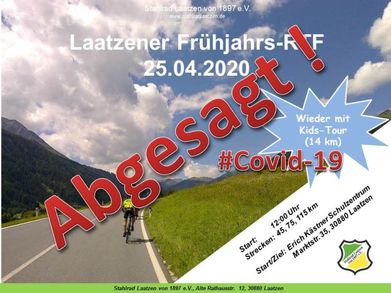 Laatzener Frühjahrs-RTF 2020